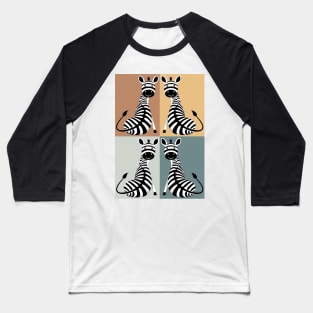 Warm-hearted Zebra Baseball T-Shirt